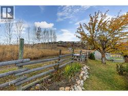 BACK YARD - Nice rustic fencing. -