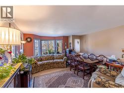 LIVING ROOM - Bay Windows, gas fireplace -