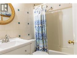 BASEMENT BATHROOM - Full bathroom with tub/shower. -