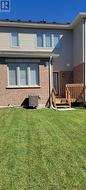 Backyard with deck -