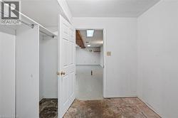 View of spacious closet -