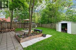 View of yard featuring a vegetable garden -