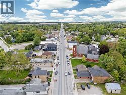 Aerial view of residential area -