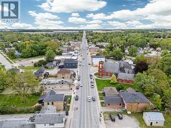 Aerial view of residential area -