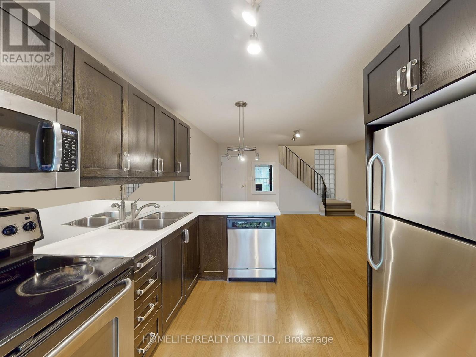 77 Tecumseth Street, Toronto, ON - Indoor Photo Showing Kitchen With Double Sink