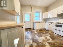 Door to shared deck -