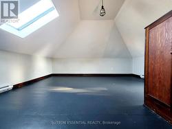 Attic space bedroom -