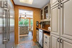 Butler Pantry slate floor & extra storage -