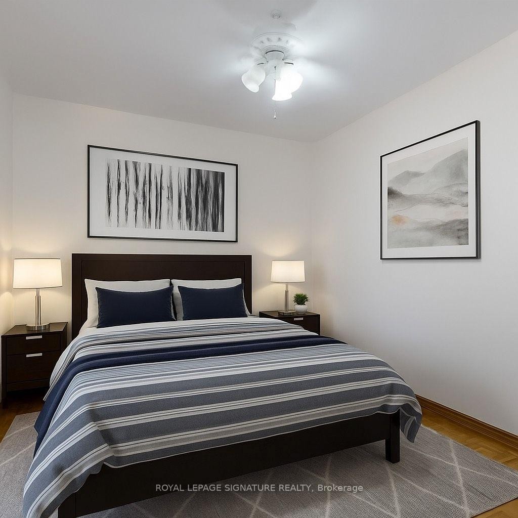 Upper-189 Beatrice Street, Toronto, ON - Indoor Photo Showing Bedroom