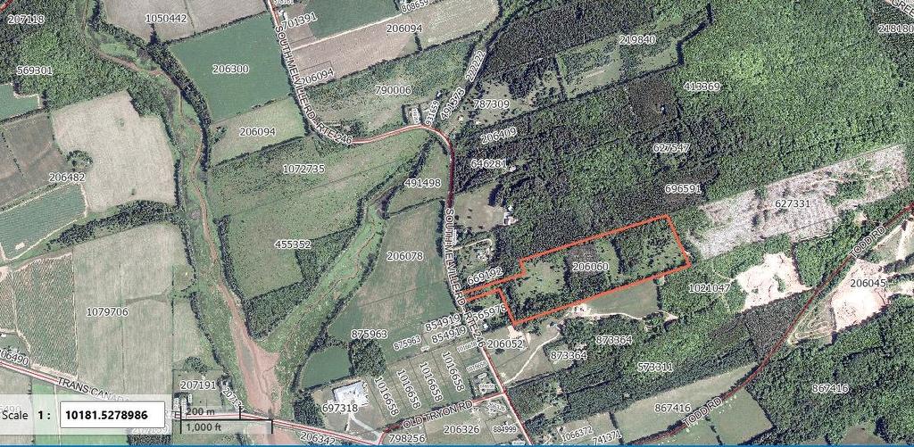 Acreage South Melville Road, Desable, PE