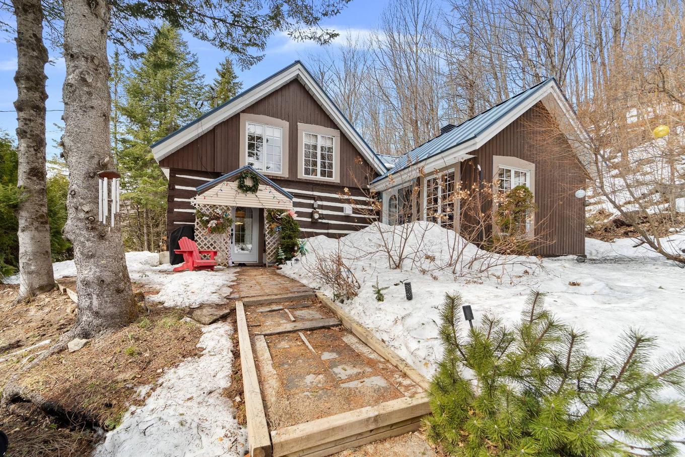 Façade - 1595 Ch. Du Lac-Des-Becs-Scie O., Saint-Sauveur, QC - Outdoor With Facade