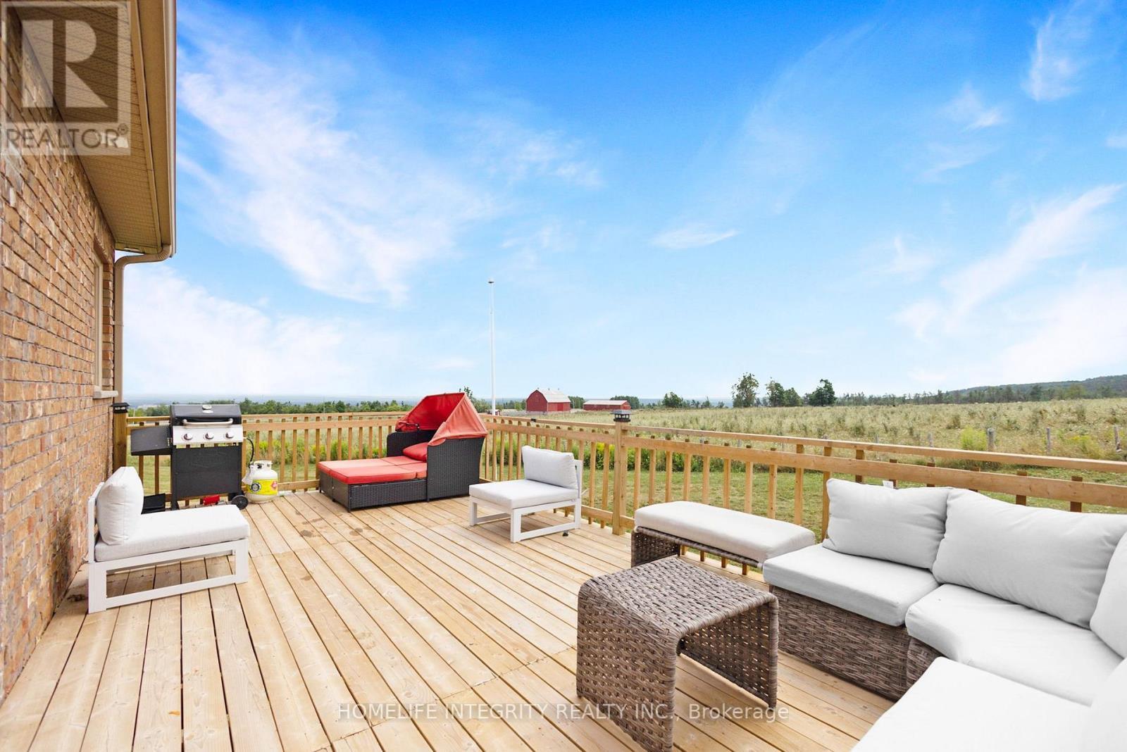 Large Side Deck - 838722 4Th Line E, Mulmur, ON - Outdoor With Deck Patio Veranda With Exterior