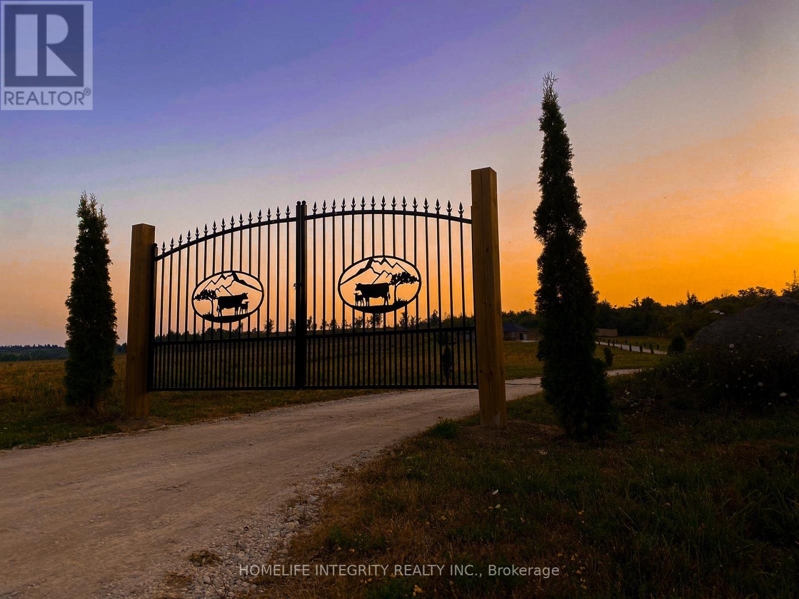 Front Gate - 838722 4Th Line E, Mulmur, ON - Outdoor With View