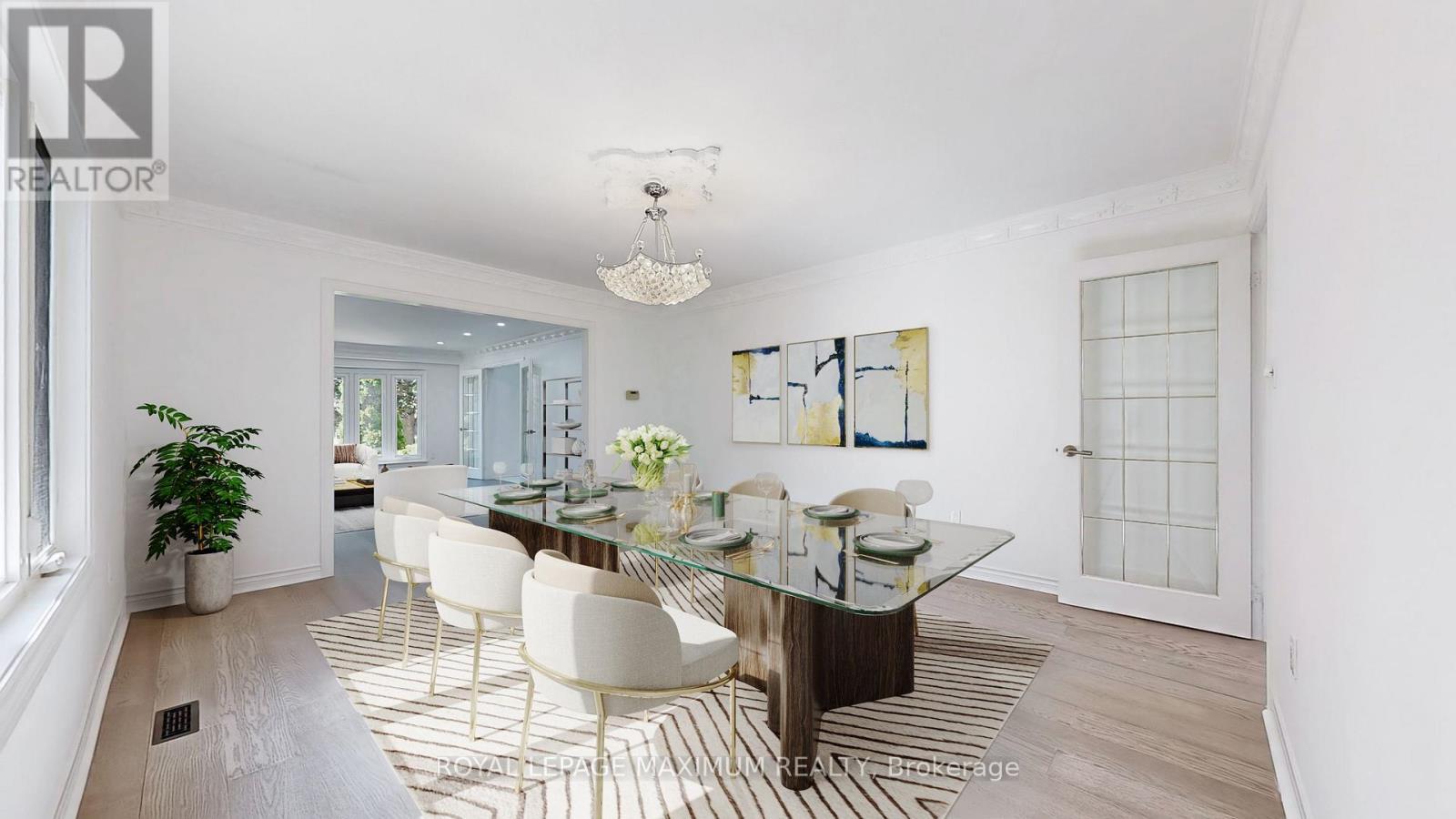 22 A Waltham Crescent, Richmond Hill, ON - Indoor Photo Showing Dining Room