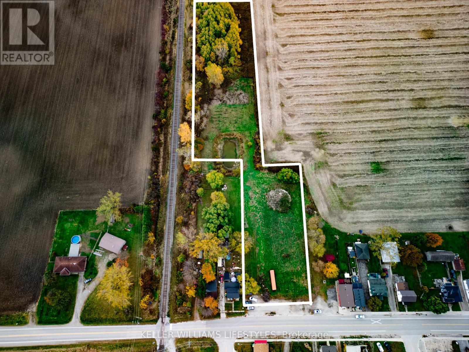 Lot Lines are not to scale - 22681 Thames Road, Southwest Middlesex (Appin), ON