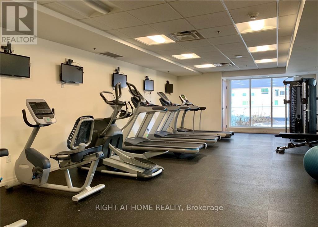 2604 - 242 Rideau Street, Ottawa, ON - Indoor Photo Showing Gym Room