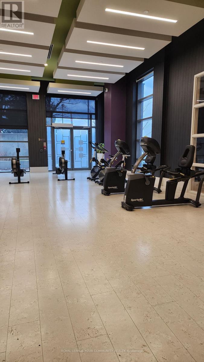 1801 - 55 Ann O'Reilly Road, Toronto, ON - Indoor Photo Showing Gym Room