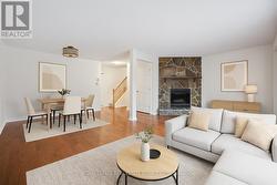 Virtually Staged Living and Dining Areas -