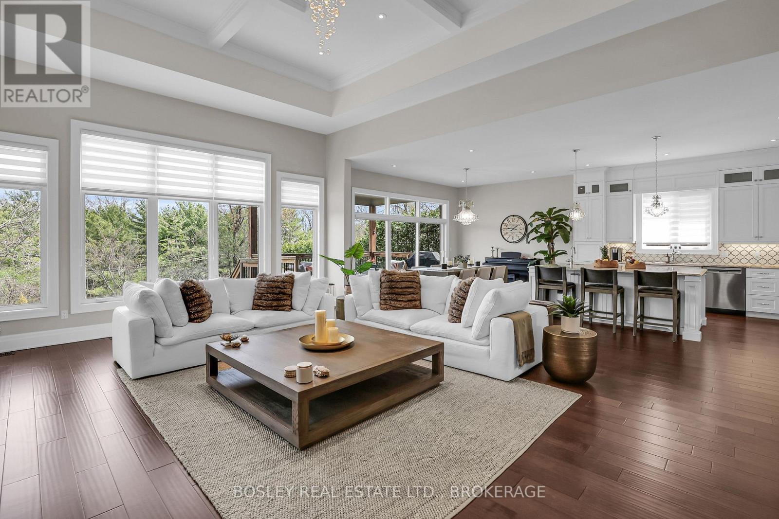 Open Concept Living/Kitchen/Dining - 32 Philmori Boulevard, Pelham (Fonthill), ON - Indoor Photo Showing Living Room