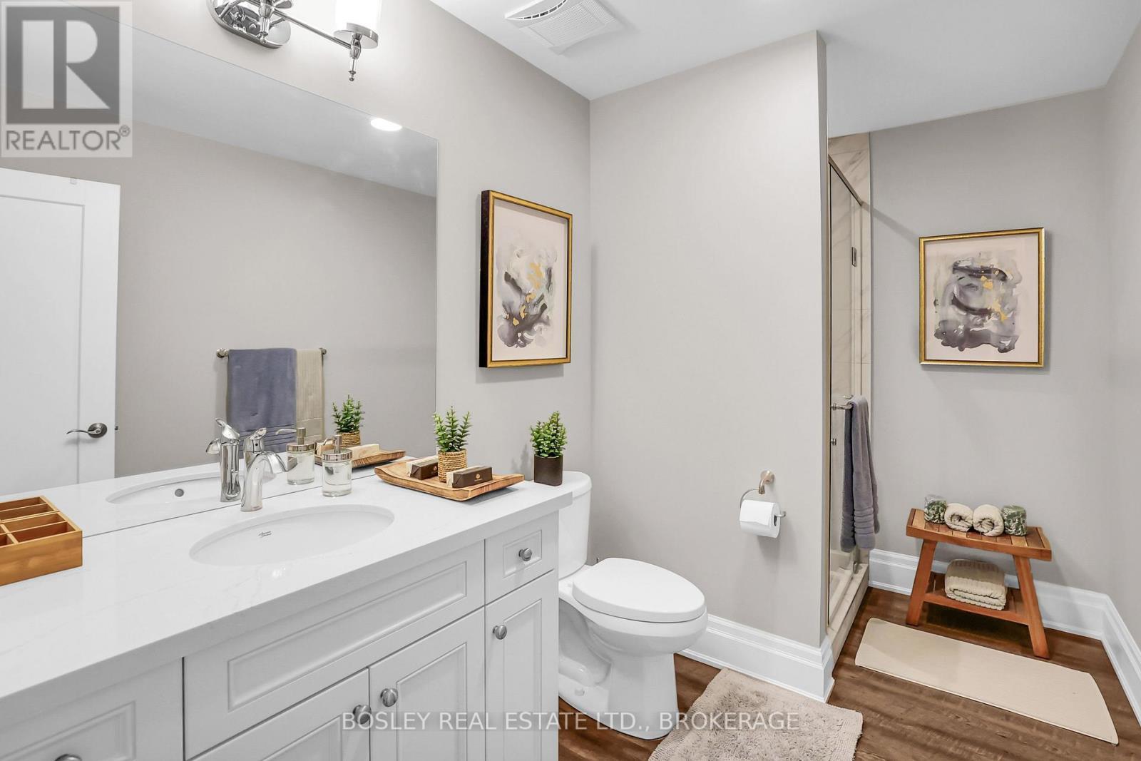 3 pc bathroom in lower level - 32 Philmori Boulevard, Pelham (Fonthill), ON - Indoor Photo Showing Bathroom