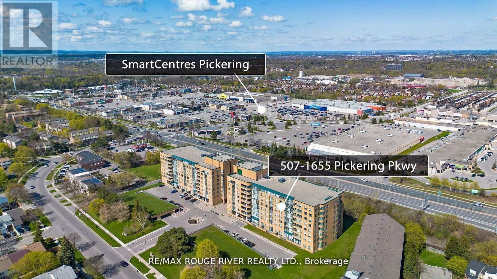 507 - 1655 Pickering Parkway, Pickering, ON - Outdoor With View
