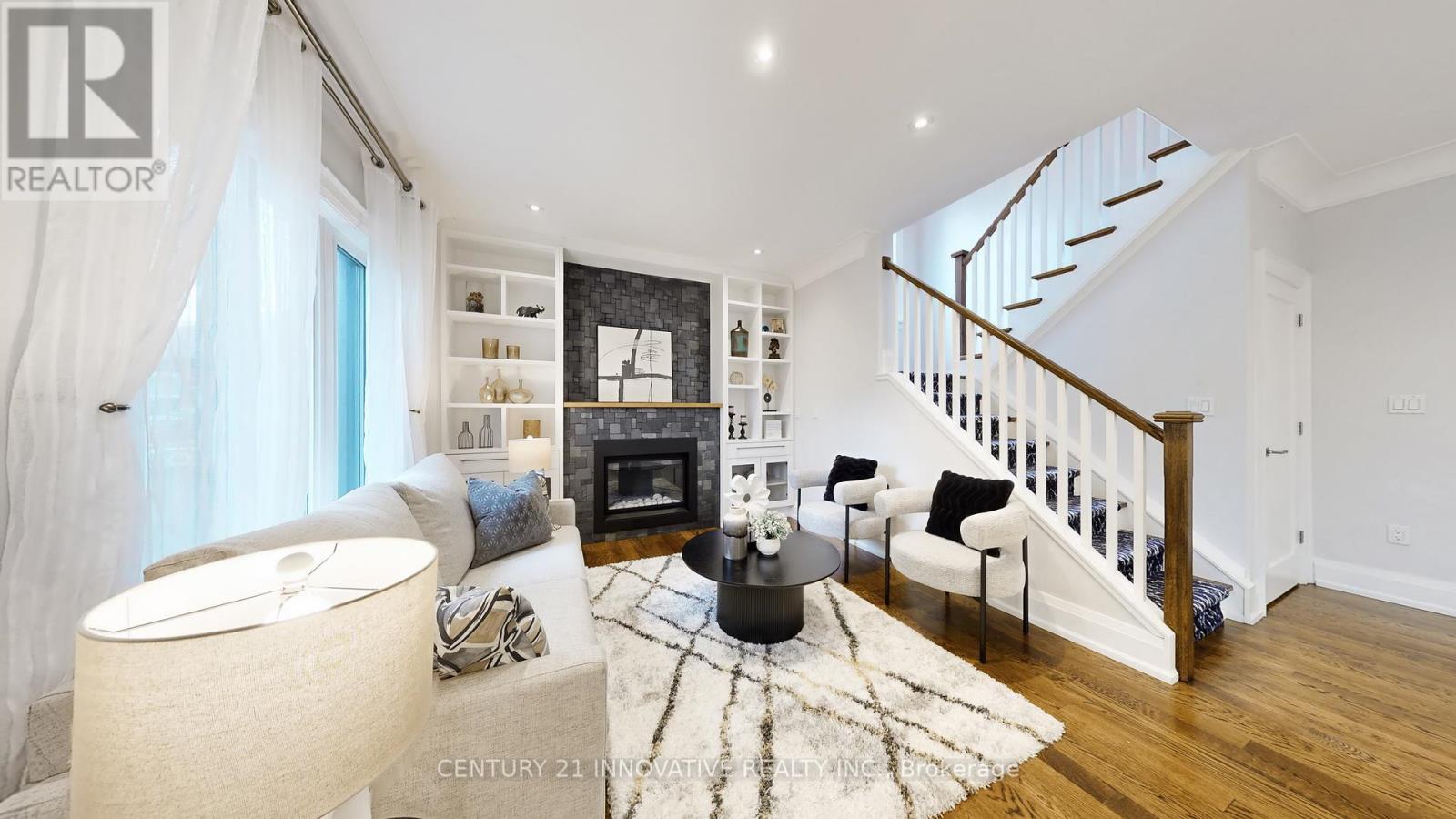 1 Dustan Crescent, Toronto, ON - Indoor With Fireplace