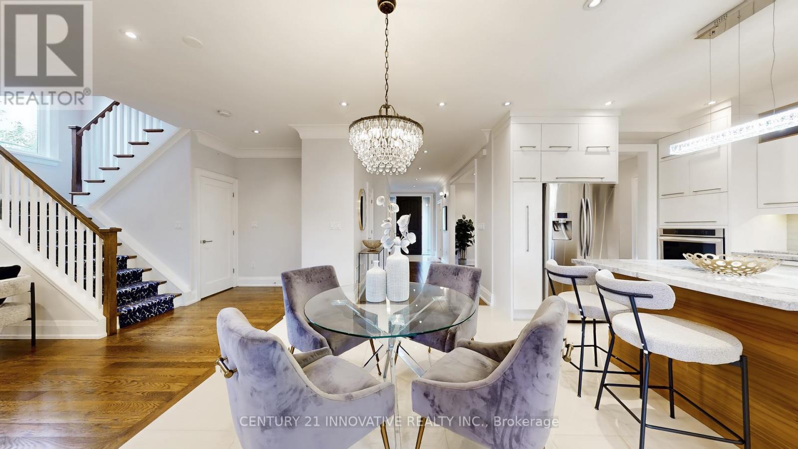 1 Dustan Crescent, Toronto, ON - Indoor Photo Showing Dining Room
