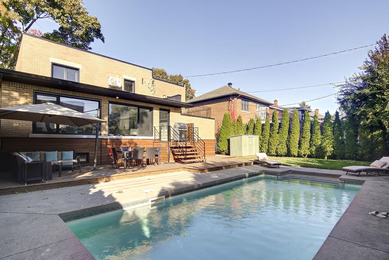 Piscine - 1150 Rue Beatty, Montréal (Verdun/Île-Des-Soeurs), QC - Outdoor With In Ground Pool