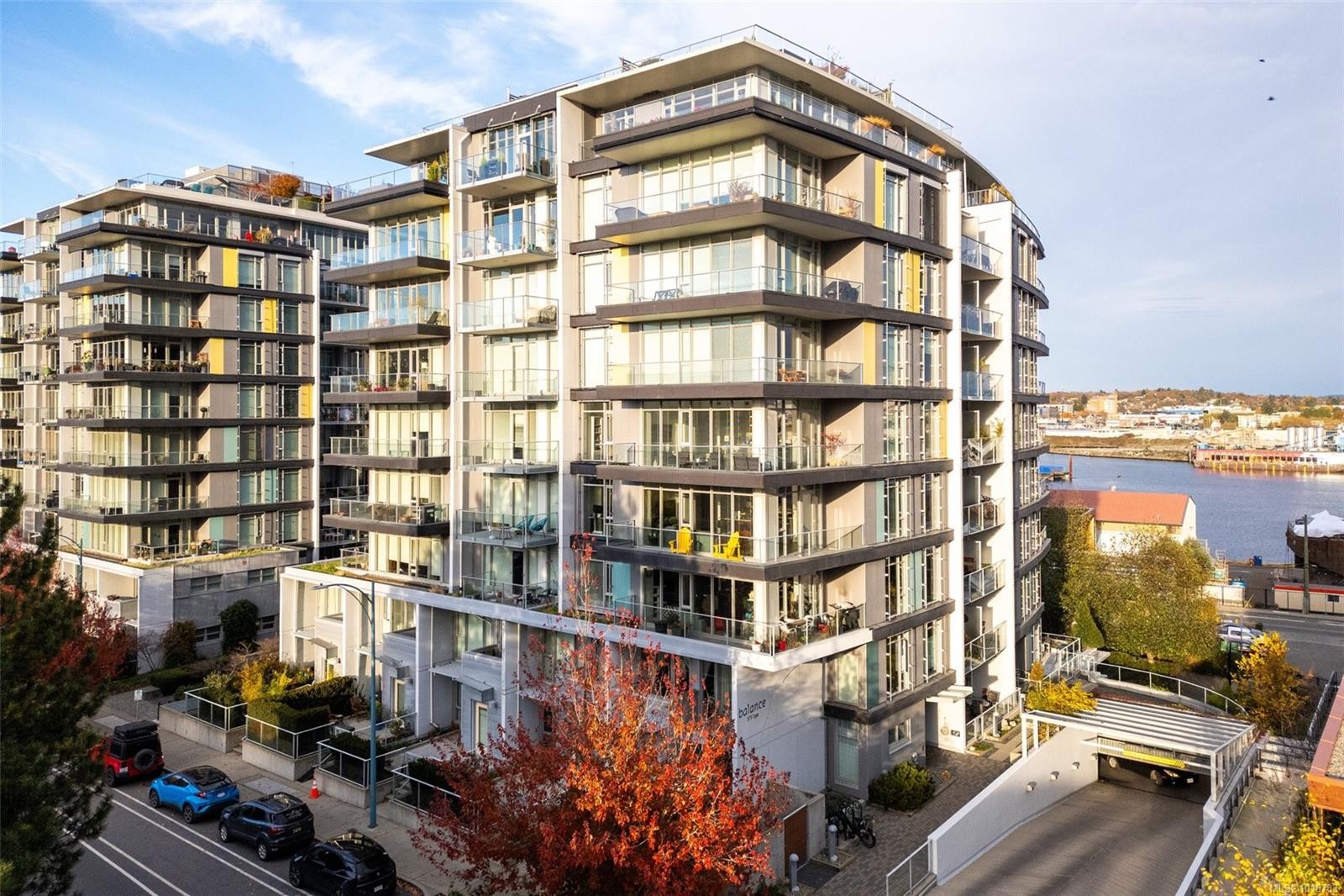308-373 Tyee Rd, Victoria, BC - Outdoor With Balcony