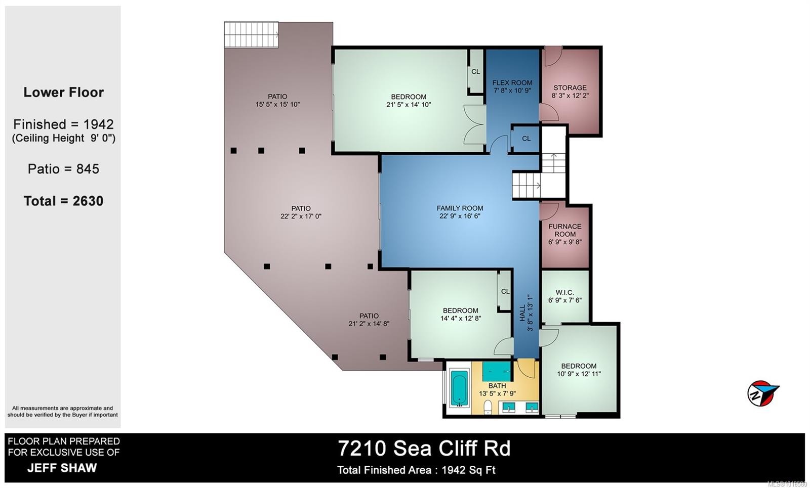 7210 Sea Cliff Rd, Sooke, BC
