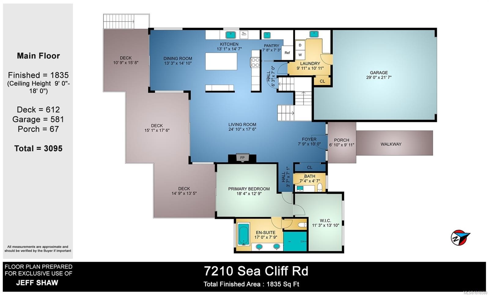 7210 Sea Cliff Rd, Sooke, BC