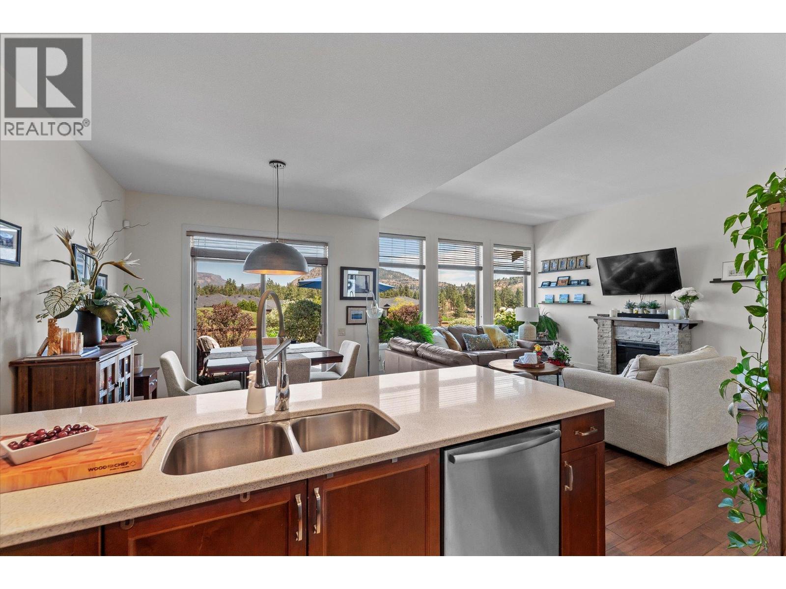 2140 Serrento Lane, Westbank, BC - Indoor Photo Showing Kitchen With Double Sink
