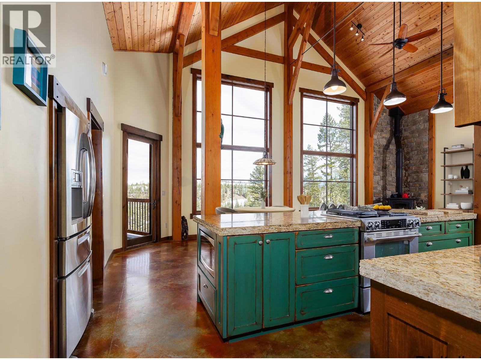 Virtually Staged - 2600 Wycliffe Park Road, Cranbrook, BC - Indoor Photo Showing Kitchen