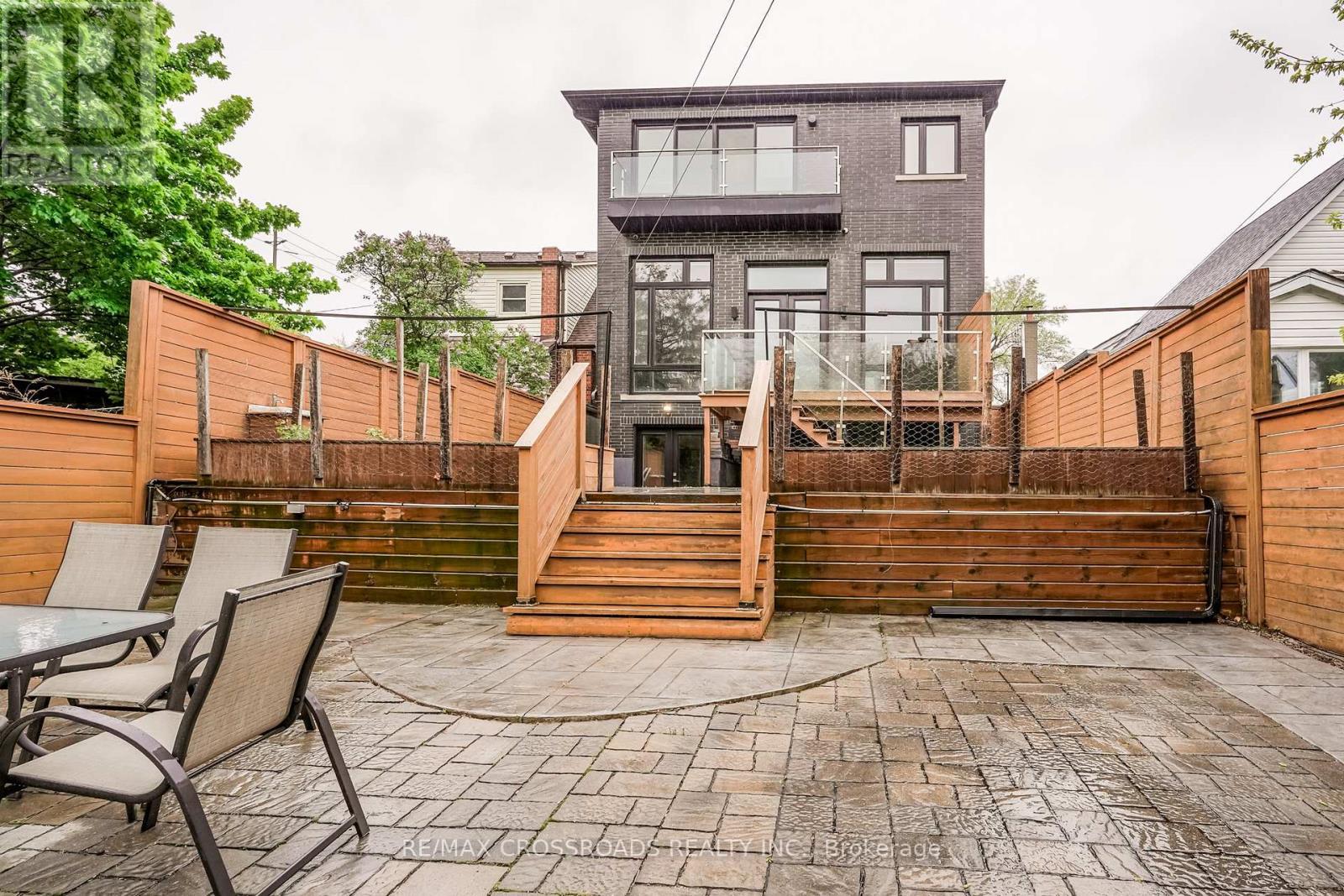 1A Roblin Avenue, Toronto, ON - Outdoor With Deck Patio Veranda With Exterior