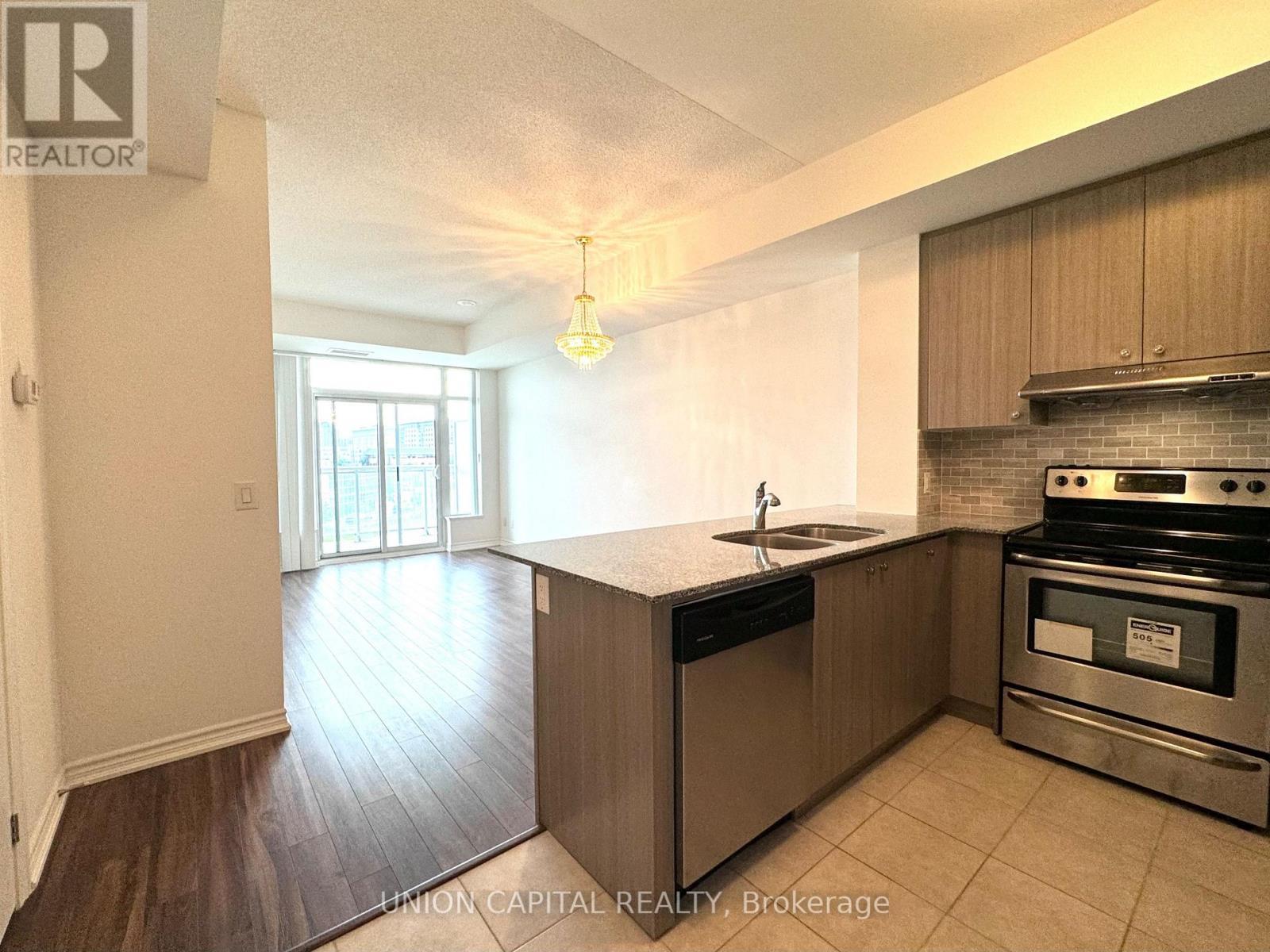 217 - 8323 Kennedy Road, Markham, ON - Indoor Photo Showing Kitchen With Double Sink