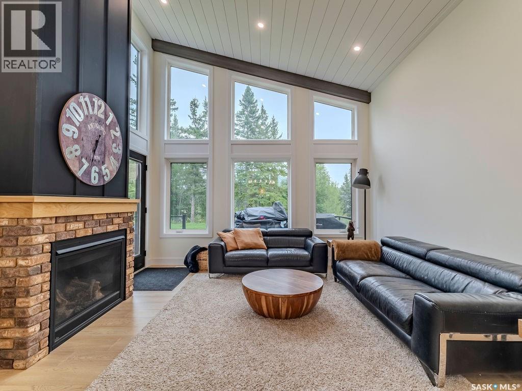 6 Neis Access Road, Lakeland Rm No. 521, SK - Indoor Photo Showing Living Room With Fireplace