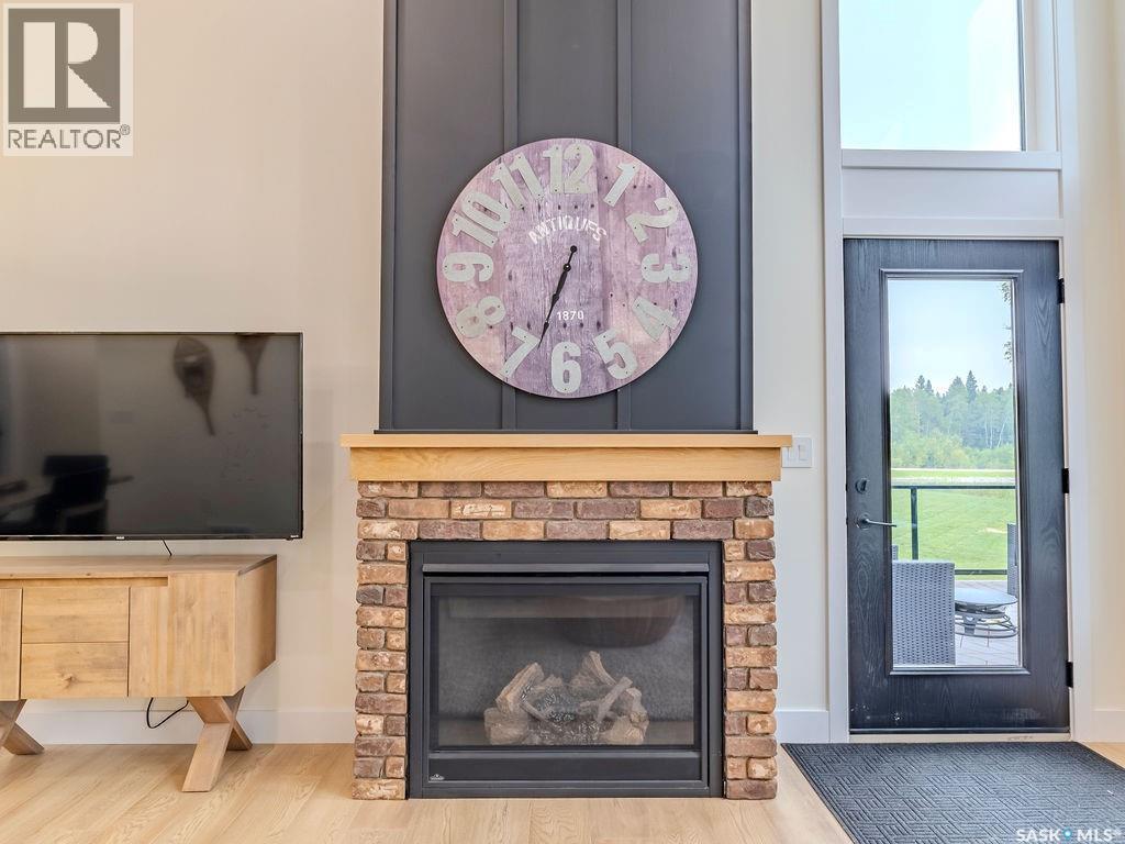 6 Neis Access Road, Lakeland Rm No. 521, SK - Indoor Photo Showing Living Room With Fireplace