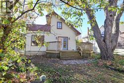 Rear view of the home; deck 15ft. x 21ft. -