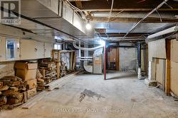 Basement is 6ft. tall; used for storage. -