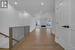 Foyer looking into living room -