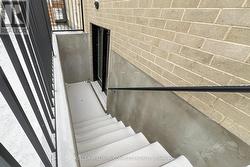 Separate entrance to basement. -