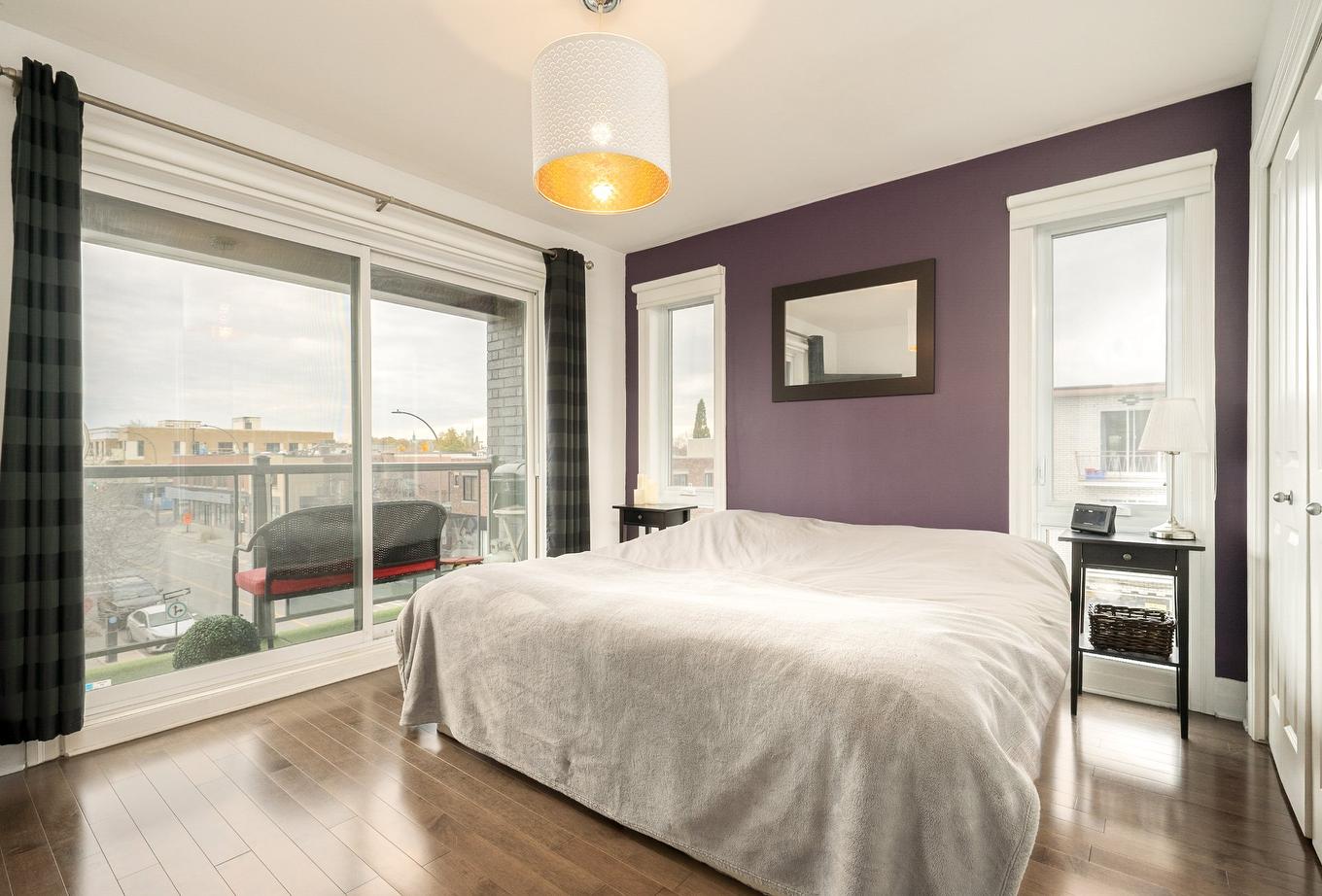 Chambre à coucher principale - 303-2560 Rue Bélanger, Montréal (Rosemont/La Petite-Patrie), QC - Indoor Photo Showing Bedroom