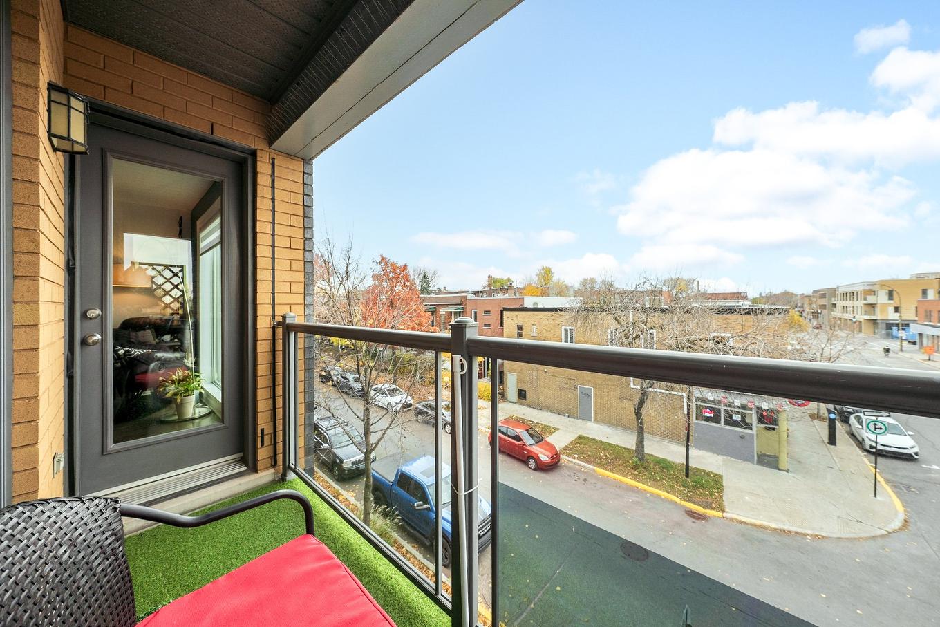 Balcon - 303-2560 Rue Bélanger, Montréal (Rosemont/La Petite-Patrie), QC - Outdoor With Balcony With Exterior