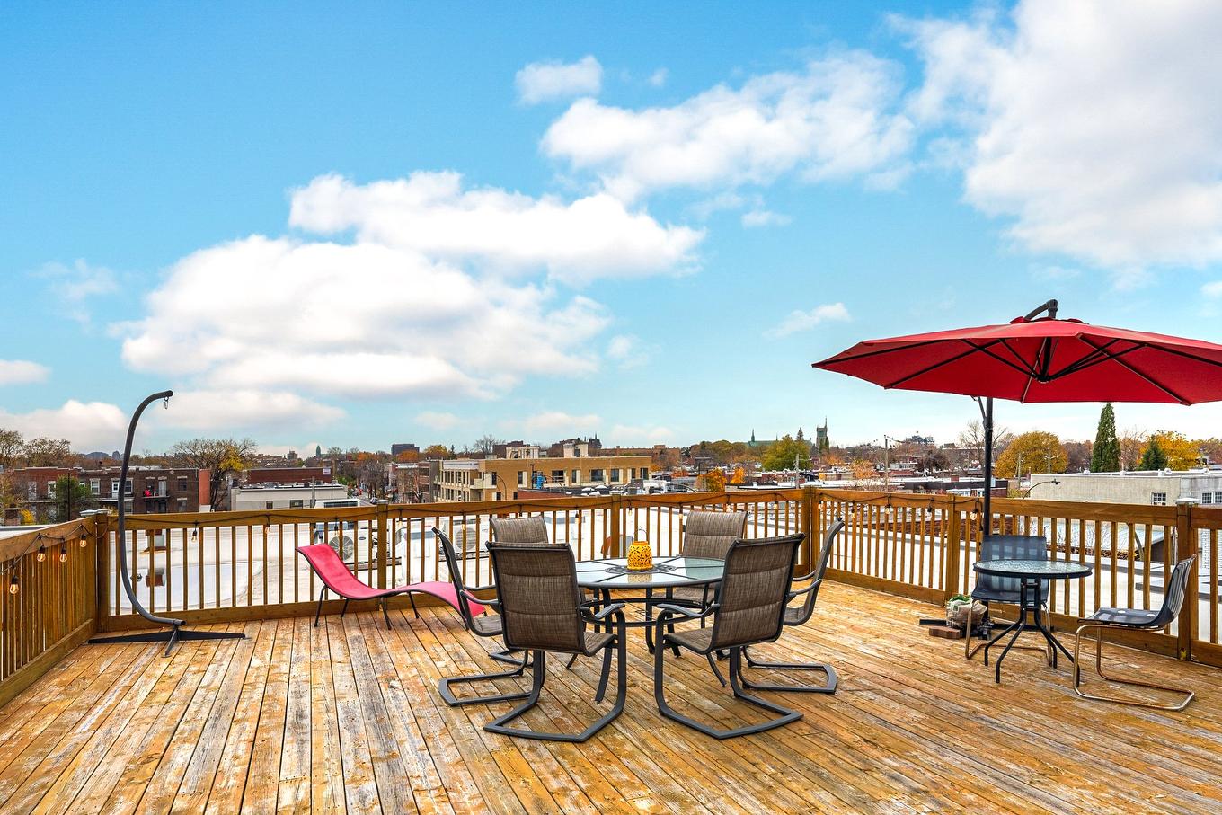 Terrasse - 303-2560 Rue Bélanger, Montréal (Rosemont/La Petite-Patrie), QC - Outdoor With Deck Patio Veranda