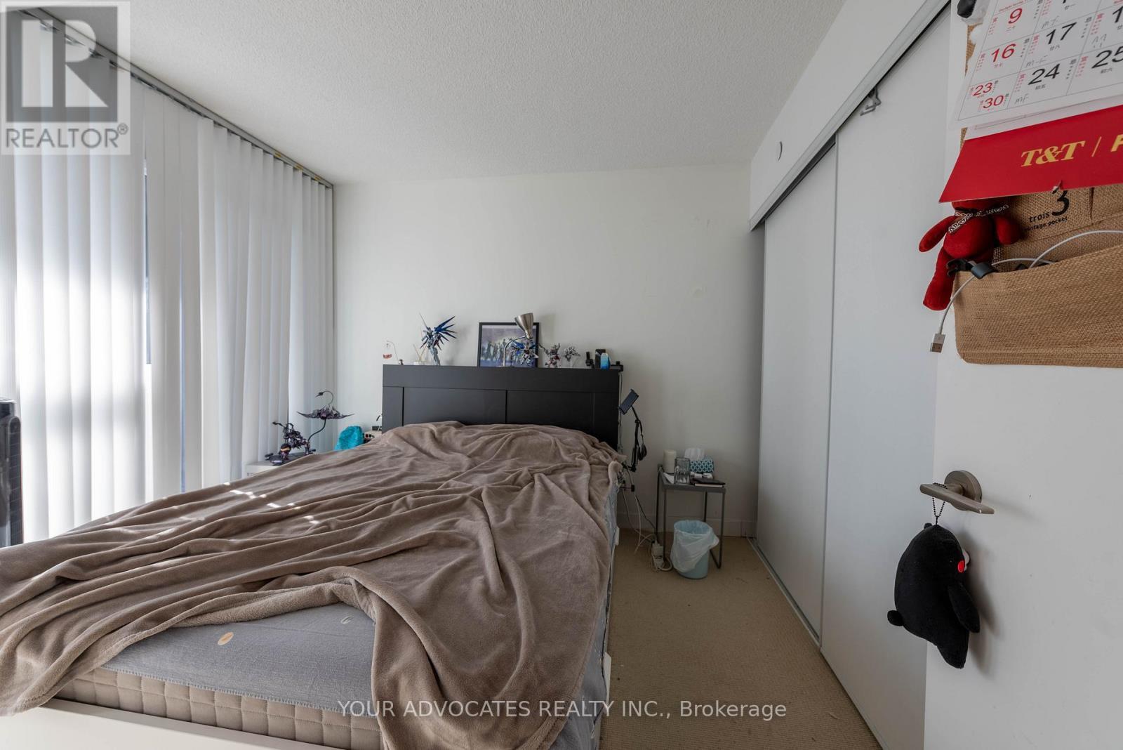 1205 - 72 Esther Shiner Boulevard, Toronto, ON - Indoor Photo Showing Bedroom