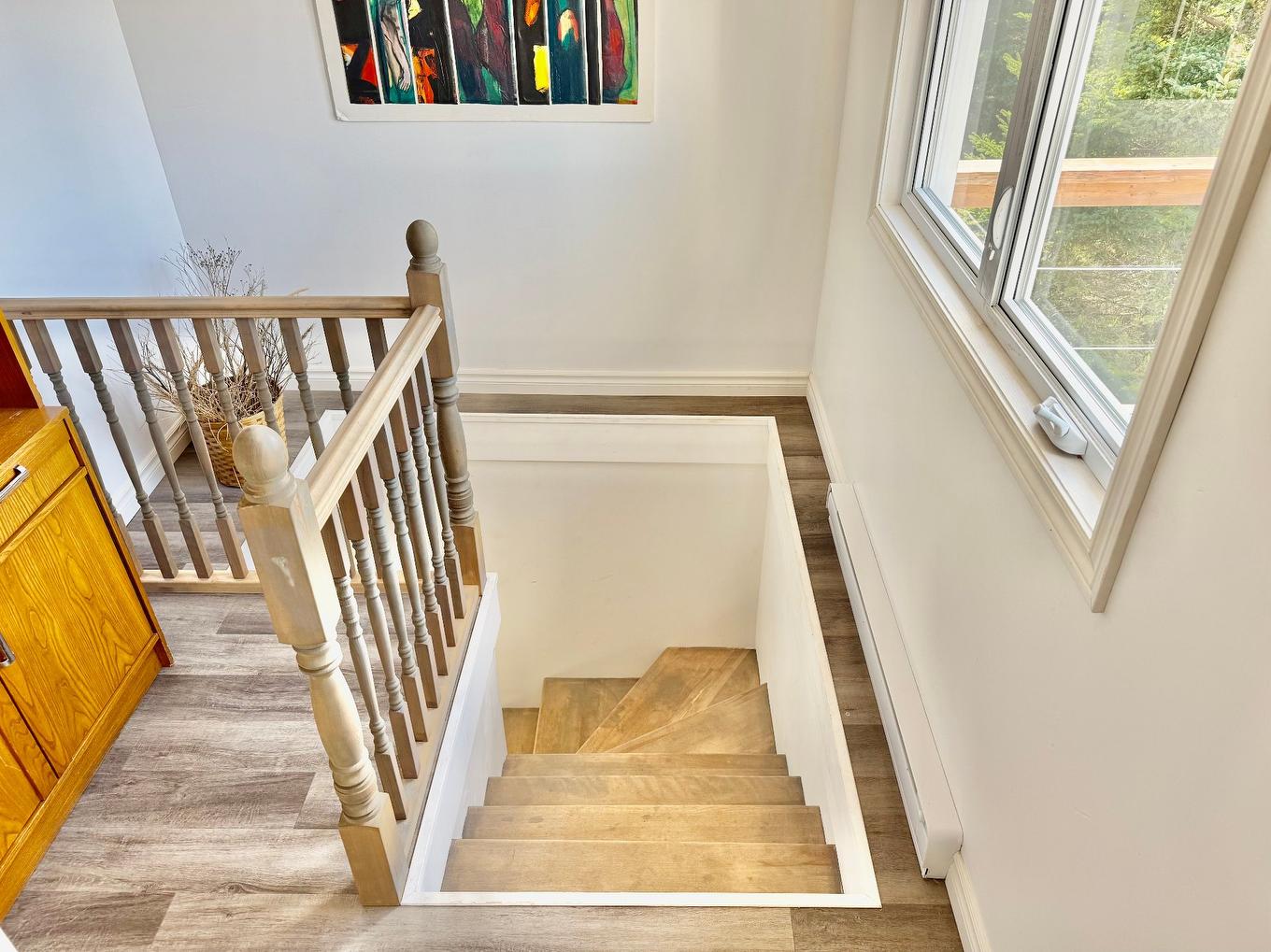 Staircase - 954 Ch. De Gros-Cap, Les Îles-De-La-Madeleine, QC - Indoor Photo Showing Other Room