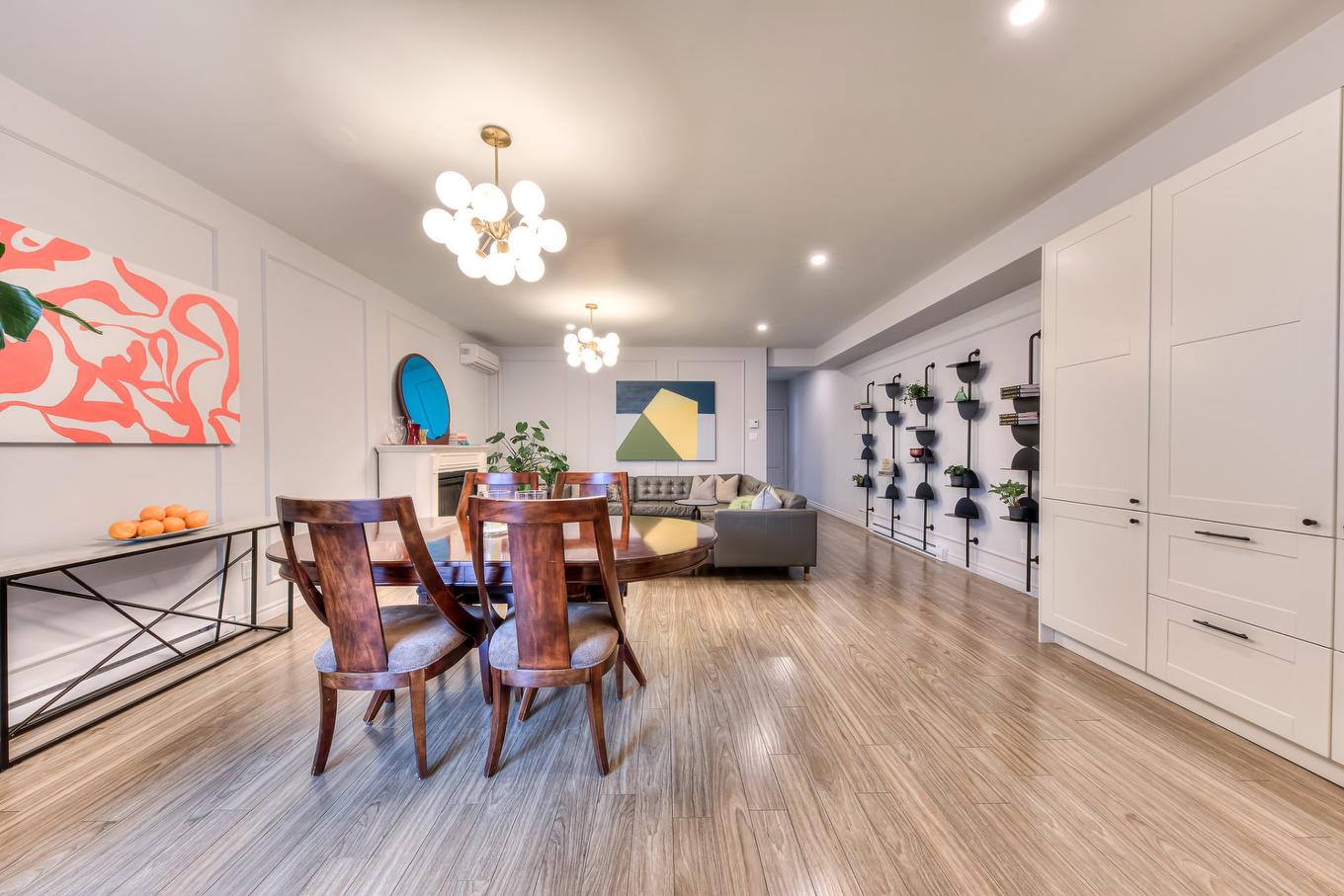 Salle à manger - 6245 Av. Christophe-Colomb, Montréal (Rosemont/La Petite-Patrie), QC - Indoor Photo Showing Dining Room