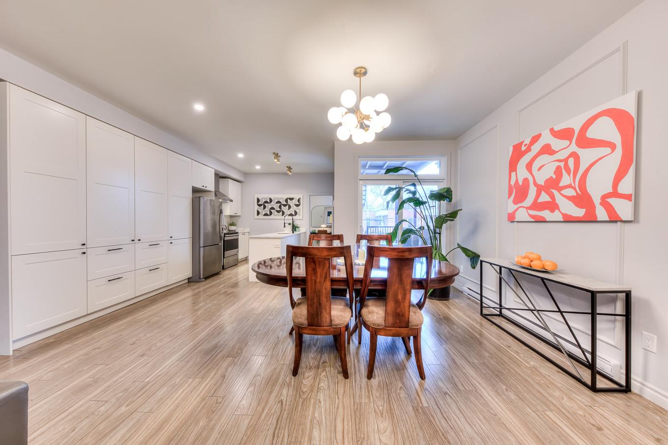 Salle à manger - 6245 Av. Christophe-Colomb, Montréal (Rosemont/La Petite-Patrie), QC - Indoor Photo Showing Dining Room