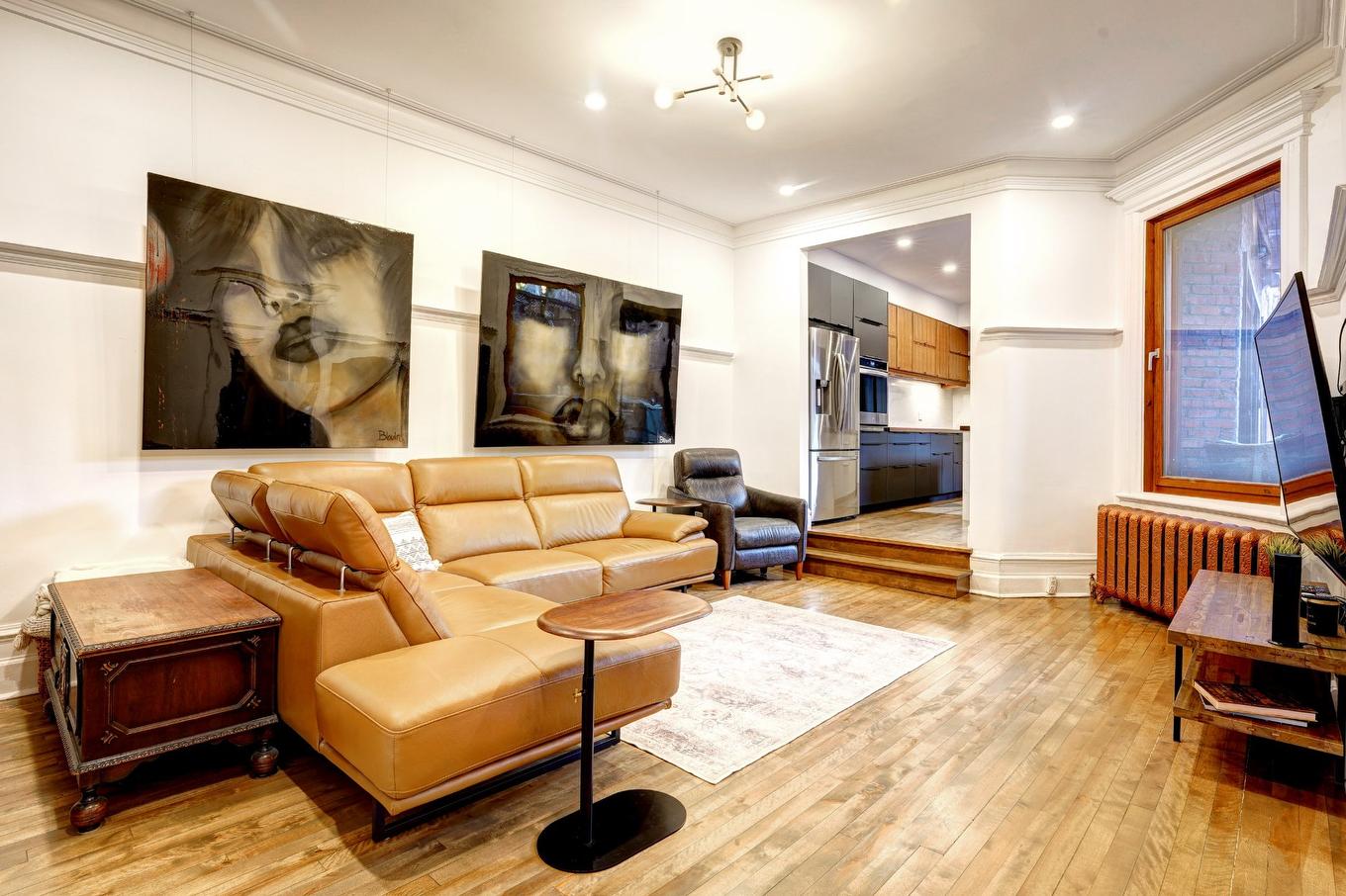 Salon - 4231 Rue Marquette, Montréal (Le Plateau-Mont-Royal), QC - Indoor Photo Showing Living Room