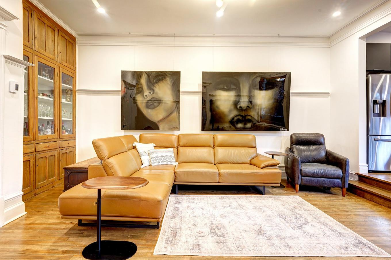 Salon - 4231 Rue Marquette, Montréal (Le Plateau-Mont-Royal), QC - Indoor Photo Showing Living Room